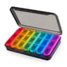 Weekly Monthly Pill Organizer Portable Travel Pill Case 6