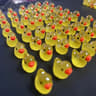 Glow In The Dark Mini Duck Figurines Micro Landscape Decor Set 7