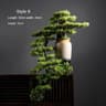 Artificial Pine Bonsai Tree Desktop Decor Evergreen Mini Landscape Plant 13