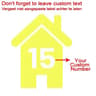 Custom Bin Number Stickers Vinyl House Number Decals For Trash Bins 15