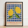 French Kitchen Wall Art Canvas Lemon Wine Poster For Dining And Home Decor 20