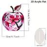 Crystal Apple Figurine Glass Paperweight Elegant Desk Decor 11