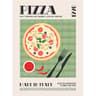 World Cuisine Food Wall Art Kitchen Canvas Poster Ramen Pizza Coffee Decor 10