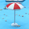 Mini Beach Umbrella Dollhouse Decor Micro Landscape Accessory 7