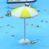 Mini Beach Umbrella Dollhouse Decor Micro Landscape Accessory 8