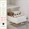 Pull Out Kitchen Cabinet Organizer Slide Rail Storage Rack Spice Drawer Shelf 7