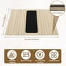FlexiRest Wooden Sofa Arm Tray Foldable Couch Arm Table 12