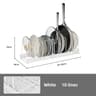 FlexiStack Adjustable Pot And Pan Organizer Rack 9
