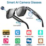 NovaTranslate AI Smart Glasses With 4K Camera And Bluetooth Call 6