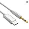 USB C To 35mm Audio Cable For Car And Headphones HiFi AUX Adapter 7