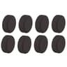 Silent Roll Silicone Luggage Wheel Protectors Set 6