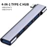 USB C Hub Docking Station With High Speed USB Splitter And PD Charging 6