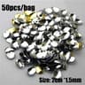 50 Piece Fishing Spinner Blades Set For Lure Making And Fish Attraction 7