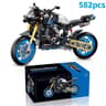 Technical Motorcycle Building Blocks Kit 8