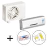 Solar Powered Rotating Car Air Vent Fan 7