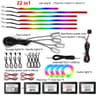 RGB Symphony Car Ambient Light Interior LED Strip Kit 18