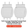 Tesla Memory Foam Leg Support Seat Extender Cushion 9