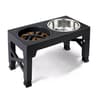 Adjustable Elevated Dog Feeder With Stainless Steel Bowls 7