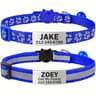 SafeGlow Personalized Reflective Cat Collar Set 7