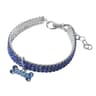 GlamPaw Rhinestone Personalized Dog Collar 6