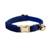 Personalized Velvet Cat Collar With Name Engraving And Bell 18