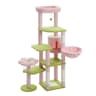 Large Cat Tree Tower With Big Hammock And Scratching Posts 11