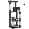 Multi Level Plush Cat Tree Tower With Hammock And Scratching Posts 7