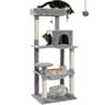 Multi Level Plush Cat Tree Tower With Hammock And Scratching Posts 8