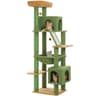Tall Multi Level Cat Tree Tower With Condo Beds And Scratching Posts 8
