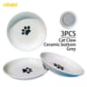 WhiskerEase Ceramic Cat Bowl Set 8