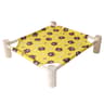 Elevated Canvas Pet Hammock Bed With Wooden Frame For Cats And Small Dogs 12