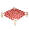 Elevated Canvas Pet Hammock Bed With Wooden Frame For Cats And Small Dogs 14