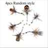 Feather Insect Cat Teaser Refills 8