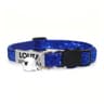 Customized Glitter Cat Collar With Engraved ID Tag And Breakaway Buckle 7