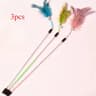 FeatherChase Retractable Cat Teaser Wand Set 6