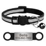 SafeTag Personalized Reflective Cat Collar With Engraved Nameplate 6
