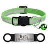 SafeTag Personalized Reflective Cat Collar With Engraved Nameplate 16