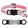 SafeTag Personalized Reflective Cat Collar With Engraved Nameplate 20