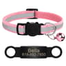 SafeTag Personalized Reflective Cat Collar With Engraved Nameplate 21