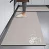Crystal Velvet Kitchen Runner Mat Absorbent Non Slip Floor Rug 8