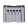 Expandable Utensil Drawer Organizer Adjustable Silverware Storage Tray 7
