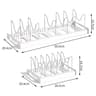 FlexiStack Expandable Pots And Pans Organizer Rack 7
