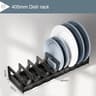 SpaceSaver Adjustable Under Cabinet Dish Drying Rack Organizer 7