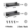 Magnetic Spice Rack Shelf For Refrigerator And Oven Storage 6