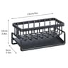 Faucet Mounted Sink Organizer Rack With Sponge Holder And Towel Bar 6