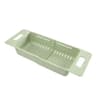 Adjustable Sink Drain Basket Vegetable Washing And Dish Drying Rack 8