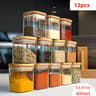 Glass Storage Jar Set With Bamboo Lids 9
