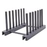 Compact Dish Drying Rack With Cutlery Holder 6