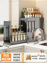 Slim Pull Out Spice Rack Organizer With Magnetic Storage Accessories 19