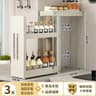 Slim Pull Out Spice Rack Organizer With Magnetic Storage Accessories 24